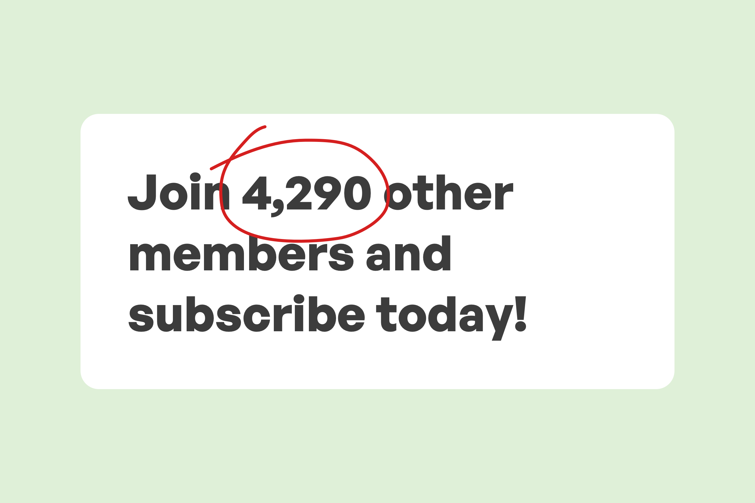 How to show your Ghost member count on your site